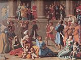 Triumph Canvas Paintings - The Triumph of David [detail]
